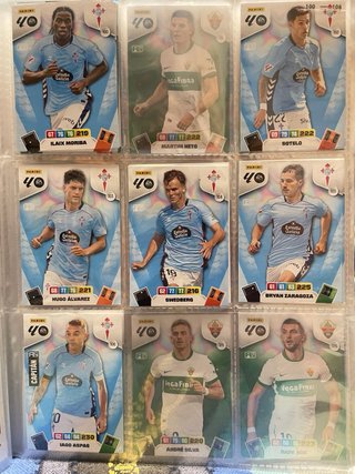 Cromos Adrenalyn XL 25/26 de betis hasta celta