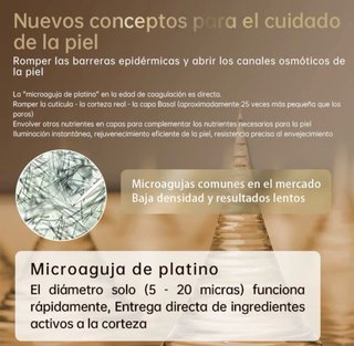 Serum efecto Micro agujas