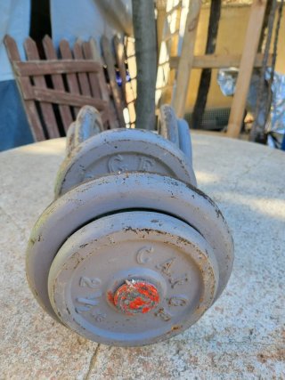 Set de 2 Mancuernas de 15kg (30kg total)