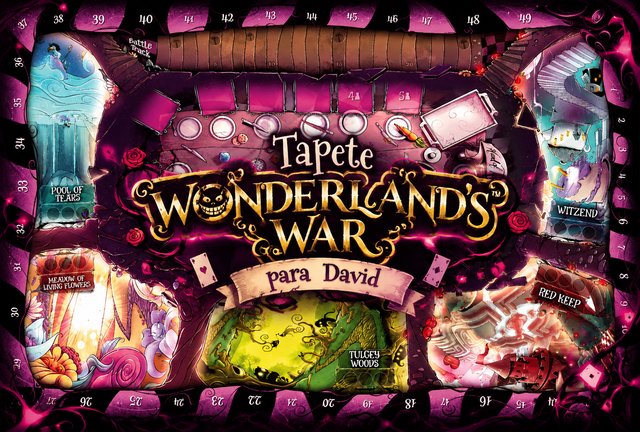 Tapete WONDERLAND'S WAR para David