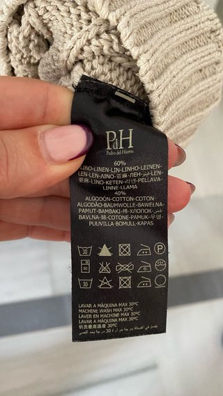 Jersey hombre Pedro del Hierro Beige