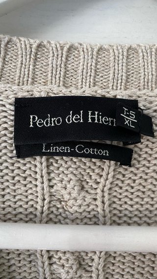 Jersey hombre Pedro del Hierro Beige