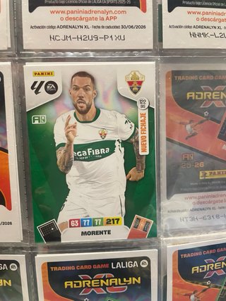 Cromos Adrenalyn XL 25/26  de Elche a Español