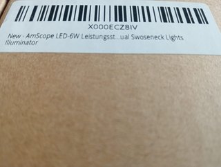 Iluminador LED AmScope 6500K