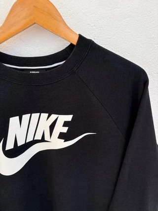 Nike Women’s Black Logo Sweatshirt – Essential...