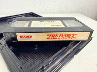 VHS The Insect Terror Sci-Fi