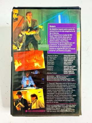 VHS The Insect Terror Sci-Fi