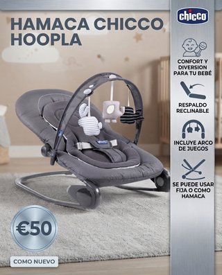 Hamaca Chicco Hoopla - Como Nuevo