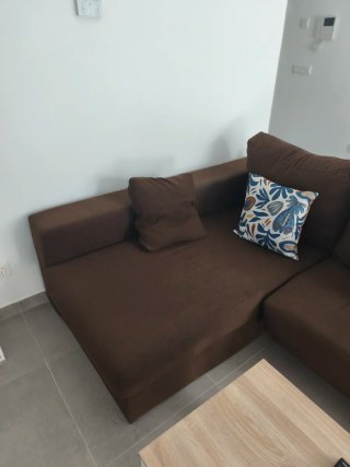 Sofá Chaise Longue Marrón