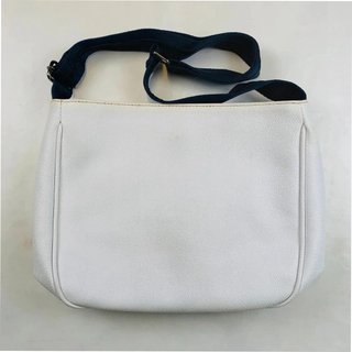 Brics borsa bianca in pelle