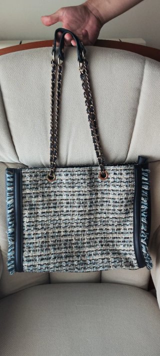 Bolso de Tweed Cortefiel