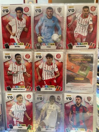 Cromos Adrenalyn XL 25/26 de Getafe CF a Levante .