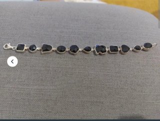 Pulsera TOUS de Plata y Onix Negro
