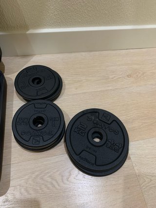 Pesas Decathlon DOMYOS 2x2.2kg + 2x1kg