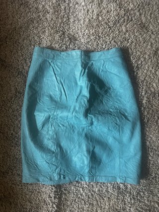 Gonna vera pelle vintage donna tg S
