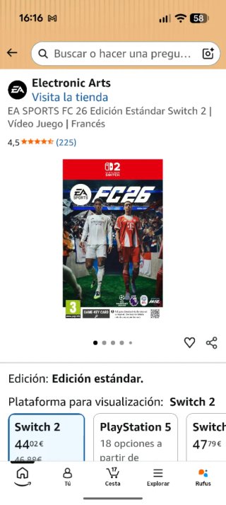 FC 26 La Liga Nintendo Switch 2