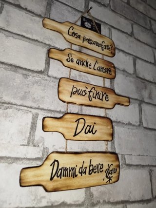 Targa Vasco Rossi Dammi da bere