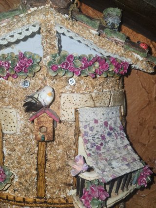 Teja Decorada Artesanal (43cm alto x 31cm ancho)