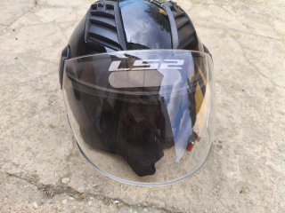 Casco Moto Negro