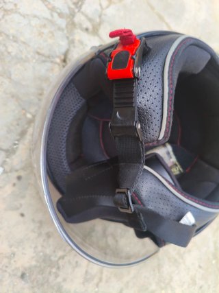 Casco Moto Negro