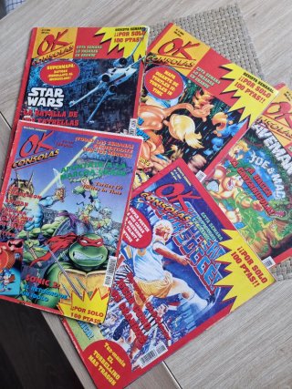 LOTE 5 REVISTAS OK CONSOLAS
