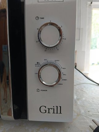Microondas +horno+grill plato grande 32 cm