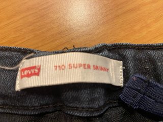 Vaqueros Levi's Super Skinny Elásticos gomas ajust