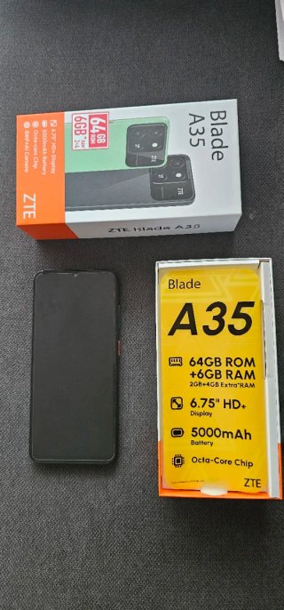 ZTE Blade A35 64GB Negro