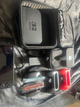 Nintendo Switch con accesorios