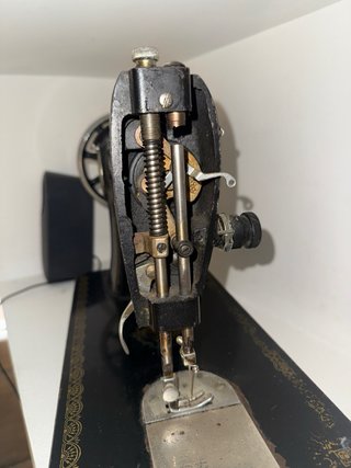 Máquina de coser antigua Singer