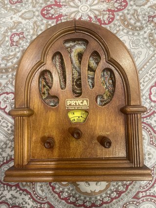 Radio Vintage Pryca Madera Años 90
