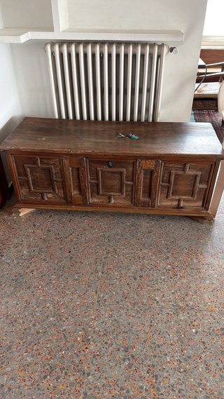 Baúl antiguo de madera A recoger a cadaques