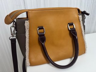 Bolso Parfois marrón y amarillo