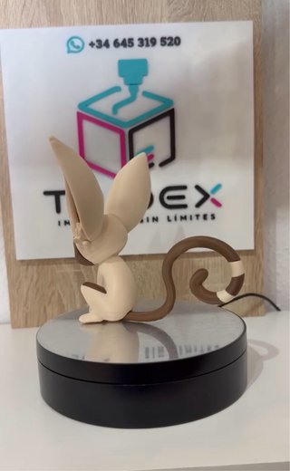 Figura 3D de Momo (Avatar)