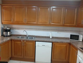 Muebles de cocina madera y metal
