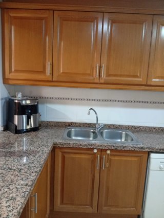 Muebles de cocina madera y metal