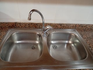 Muebles de cocina madera y metal