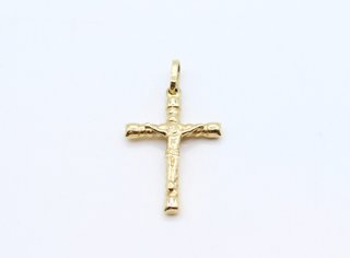 Colgante Cruz Oro 18k 1.28gr