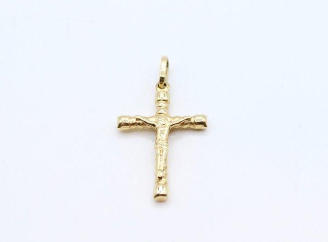 Colgante Cruz Oro 18k 1.28gr