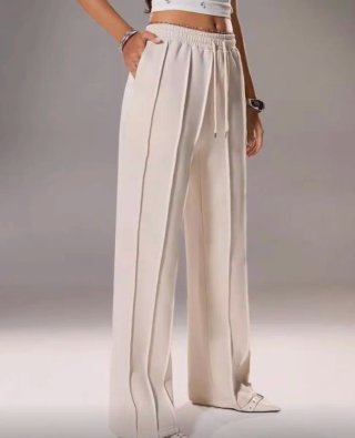 Pantalón de chándal beige