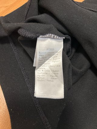 Polo Lacoste Negro Talla S