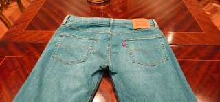 PANTALÓN LEVI'S 502, FLEXIBLE COOL, BLUE SKY, W32.