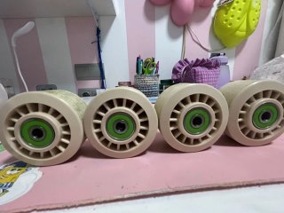 Set de 4 Ruedas Roll-Line Magnum 53D