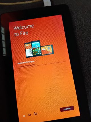 Tablet Amazon Fire 7 (7") Restablecida de fábrica