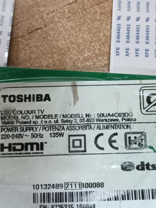 17IPS72 de TOSHIBA 50UA4C63DG, sku-4