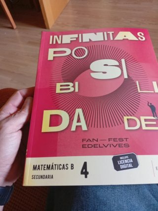 Matemáticas B 4, Secundaria, Fanfest Edelvives