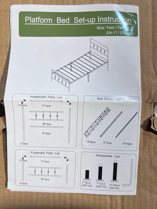 Cama individual metal branco 90x200cm