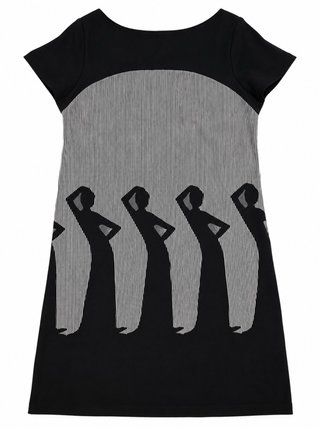 Vestido Corto Zara Estilo vintage