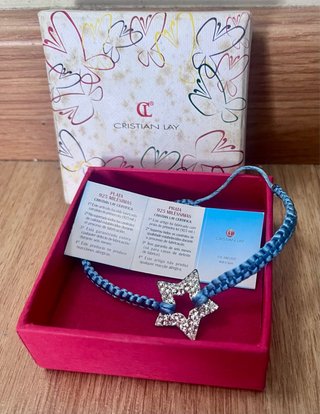 Pulsera Cristian Lay con Estrella plata 1 ley