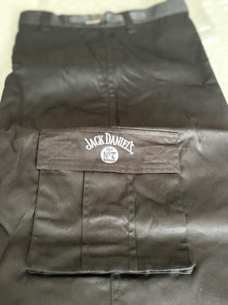 Pantalones Cargo Jack Daniel's Negros